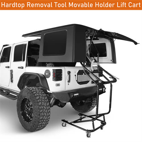 Hooke Road Hardtop Removal Lift Cart for Jeep Wrangler TJ & JK & JL & Ford Bronco 4-Door M10060 4