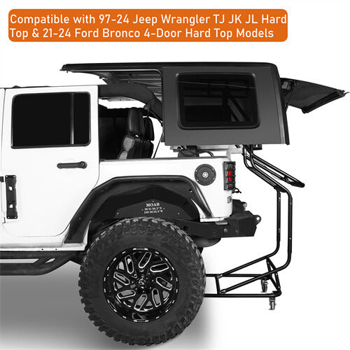 Hooke Road Hardtop Removal Lift Cart for Jeep Wrangler TJ & JK & JL & Ford Bronco 4-Door M10060 5