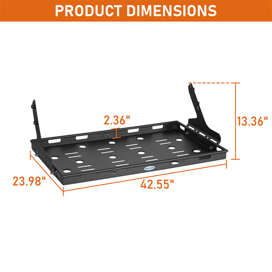 33lbs Interior Cargo Carrier Jeep Wrangler JL 18-26 4-Door Hardtop Hooke Road b3109 4