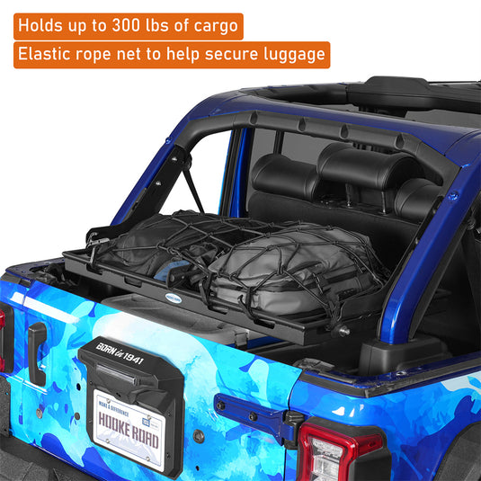 33lbs Interior Cargo Carrier Jeep Wrangler JL 18-26 4-Door Hardtop Hooke Road b3109 7