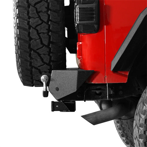 Load image into Gallery viewer, HookeRoad Jeep JL Mad Max Front Bumper &amp; Rear Bumper for 2018-2023 Jeep Wrangler JL HookeRoad HE.3003+3021 8

