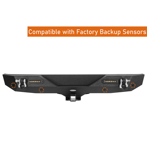 Load image into Gallery viewer, HookeRoad Jeep JL Mad Max Front Bumper &amp; Rear Bumper for 2018-2023 Jeep Wrangler JL HookeRoad HE.3020+3003 13

