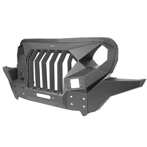 Load image into Gallery viewer, HookeRoad Jeep JL Mad Max Front Bumper &amp; Rear Bumper for 2018-2023 Jeep Wrangler JL HookeRoad HE.3020+3003 16

