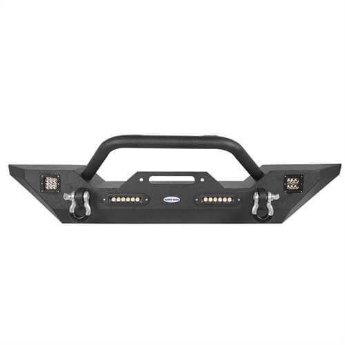 Load image into Gallery viewer, HookeRoad Jeep JT Mid Width Front Bumper &amp; Rear Bumper for 2020-2024 Jeep Gladiator b30187003s 9
