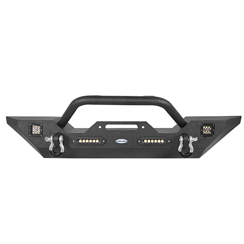 Load image into Gallery viewer, HookeRoad Jeep JT Mid Width Front Bumper / Rear Bumper / Running Boards for 2020-2023 Jeep Gladiator HookeRoad HE.3018-+7003+7000 12
