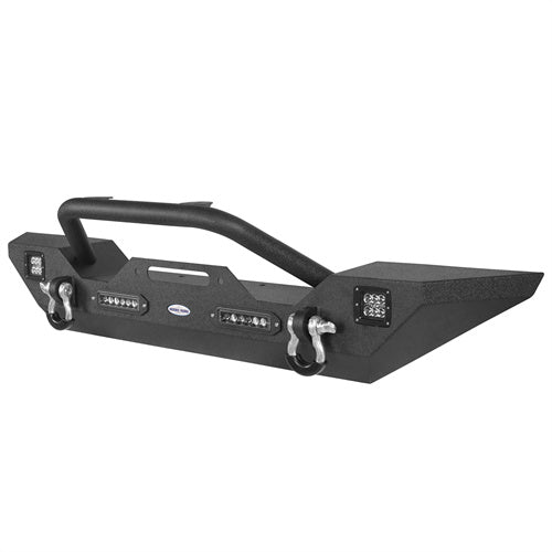 Load image into Gallery viewer, HookeRoad Jeep JT Mid Width Front Bumper / Rear Bumper / Running Boards for 2020-2023 Jeep Gladiator HookeRoad HE.3018-+7003+7000 13
