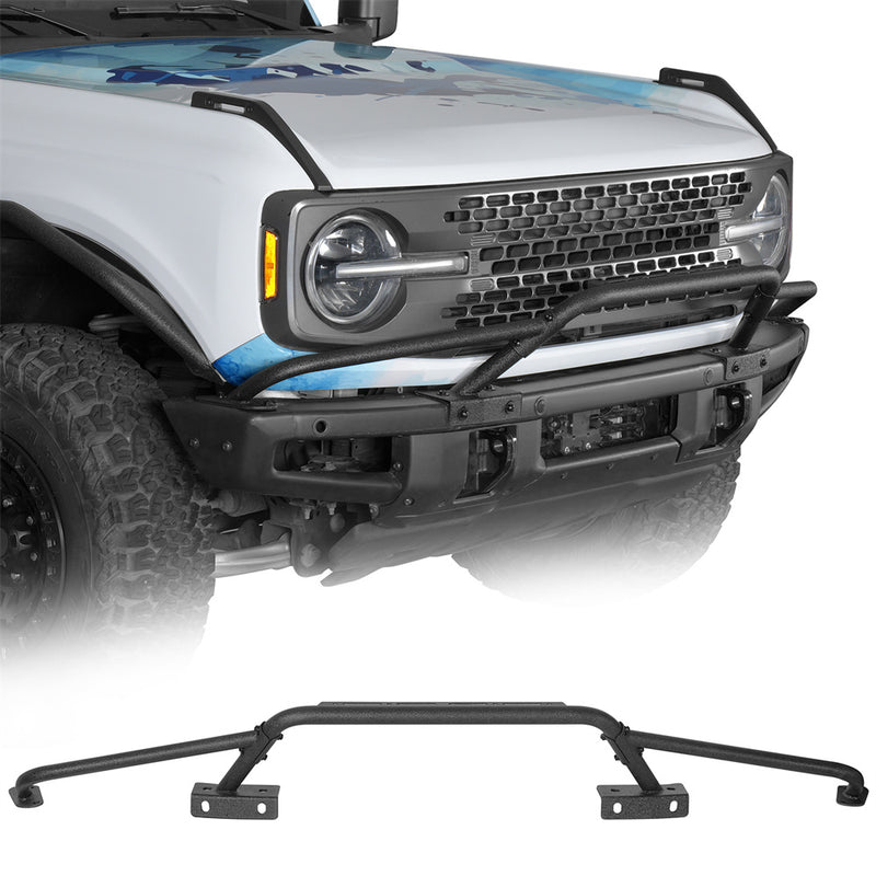Load image into Gallery viewer, Modular Bull Bar for Ford Bronco 2021-2026 w/ Steel Modular Bumper b8949s 1
