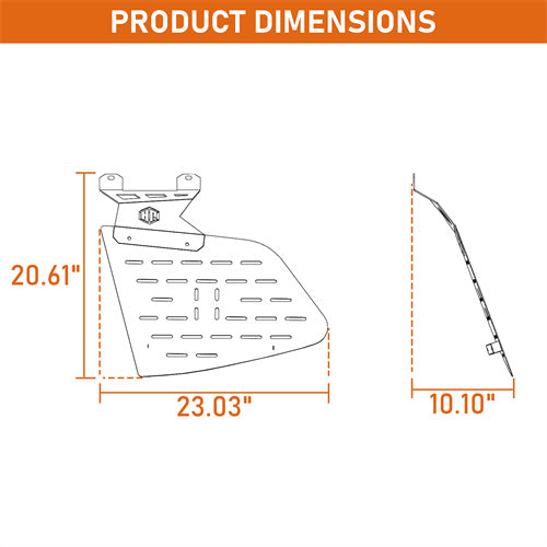 Load image into Gallery viewer, Hooke Road Exterior Molle Panel Storage Kit for 2014-2018  Subaru Forester b4731s 5
