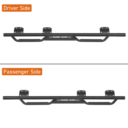 Side Steps for 15-24 Ford F-150 SuperCrew & 17-24 F-250 F-350 Crew Cab Hooke Road b8287 3