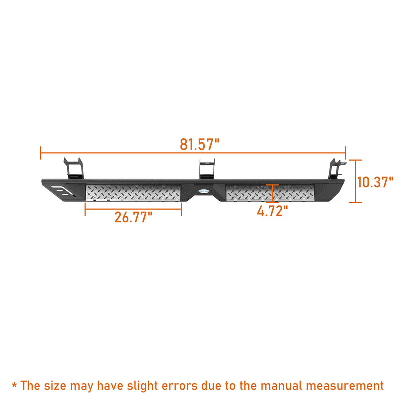 Load image into Gallery viewer, Nerf Side Step Bars (09-18 Ram 1500 &amp; 19-24 1500 Classic &amp; 10-24 Ram 2500/3500 Crew Cab) - Hooke Road
