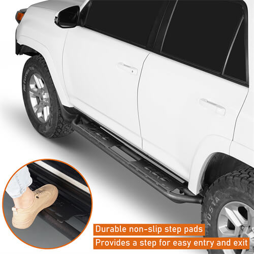 2010-2024 Toyota 4Runner Side Steps Wheel To Wheel Running Boards - Hooke Road b9800s 10