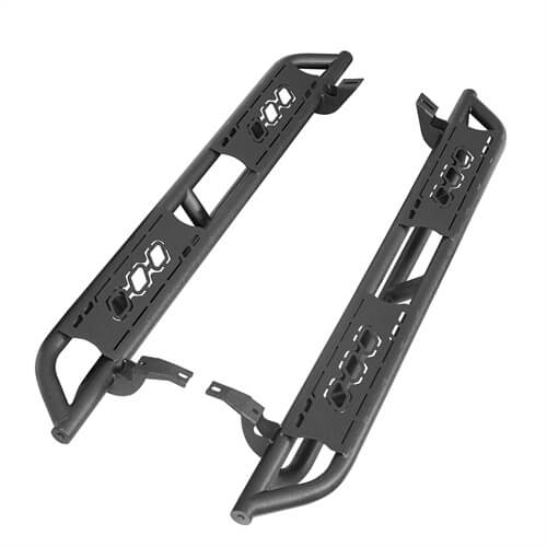 2010-2024 Toyota 4Runner Side Steps Wheel To Wheel Running Boards - Hooke Road b9800s 19