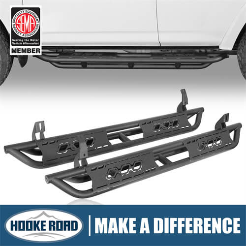 Load image into Gallery viewer, 2010-2024 Toyota 4Runner Side Steps Wheel To Wheel Running Boards - Hooke Road b9800s 1

