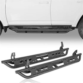 2010-2024 Toyota 4Runner Side Steps Wheel To Wheel Running Boards - Hooke Road b9800s 2