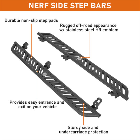Nerf Side Step for 2007-2021 Toyota Tundra CrewMax b5020s 6
