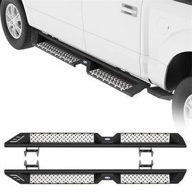 Hooke Road Nerf Side Step for 2009-2014 Ford F-150 SuperCrew b8215 1