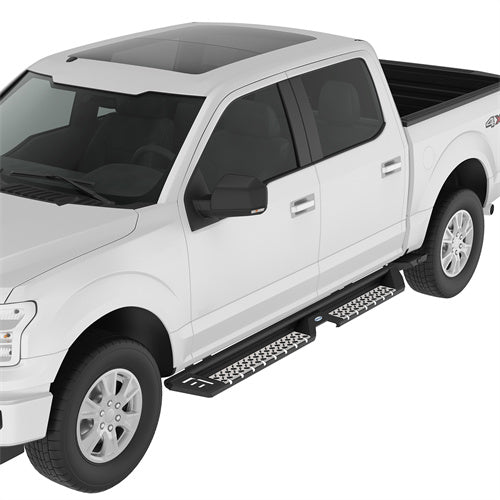 Hooke Road Nerf Side Step for 2009-2014 Ford F-150 SuperCrew b8215 2