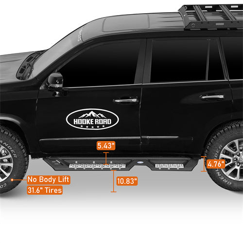 Load image into Gallery viewer, Hooke Road Nerf Side Step for 2010-2023 Lexus GX460 b4605 7
