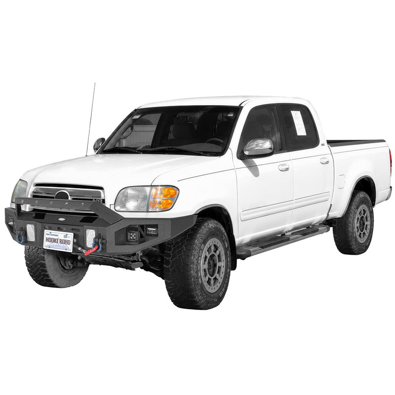 Load image into Gallery viewer, Off-road Front Bumper with Winch Plate for 2000-2006 Toyota Tundra Hooke Road b5255 3
