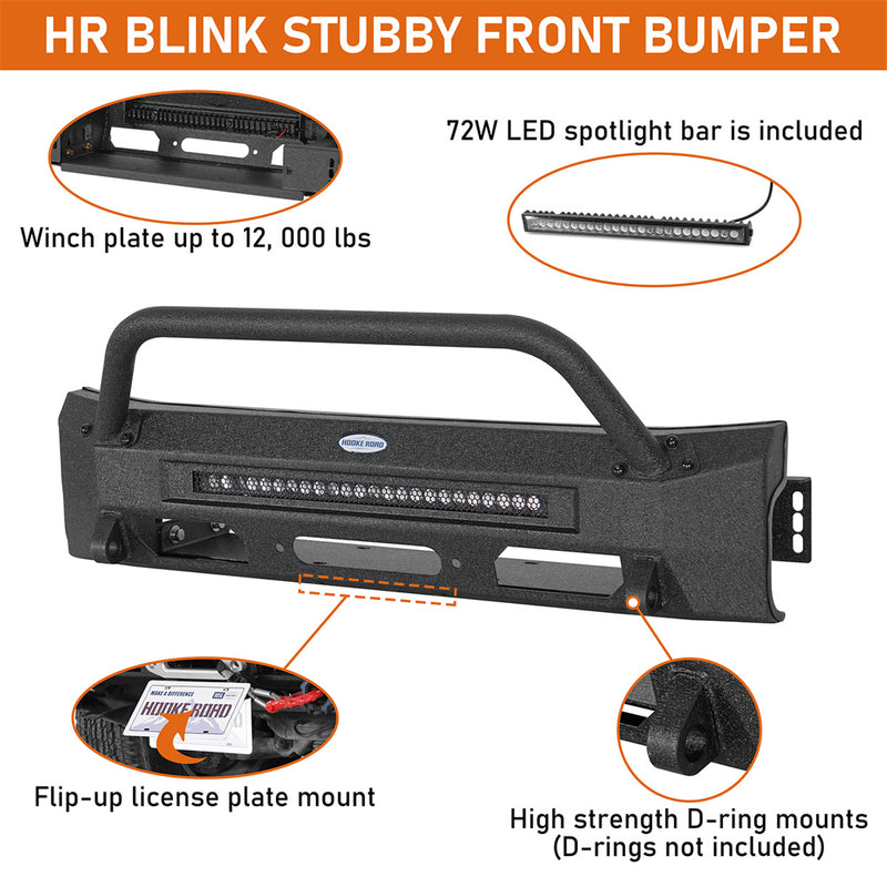Load image into Gallery viewer, Off-road Front Bumper with winch plate for 2003-2009  Lexus GX470 Hooke Road b4657s 9

