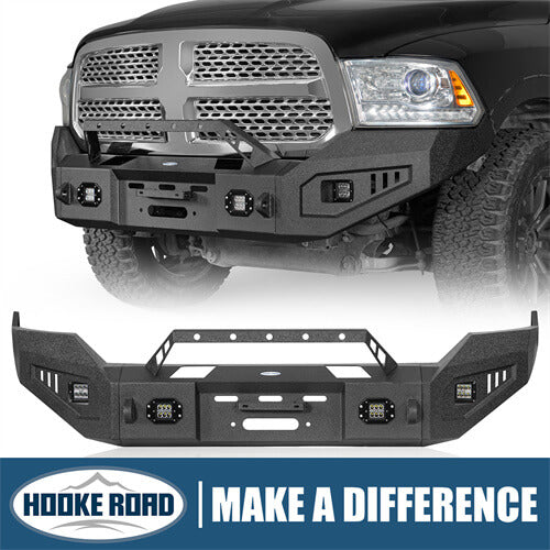 Load image into Gallery viewer, Offroad Aftermarket Front Bumper 4x4 Truck Parts For 2009-2018 Dodge Ram 1500 - Hooke Road b6024s 1
