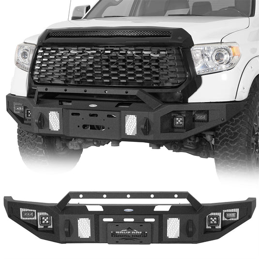 Offroad Front Bumper for 2014-2021 Toyota Tundra Hooke Road b5034 1