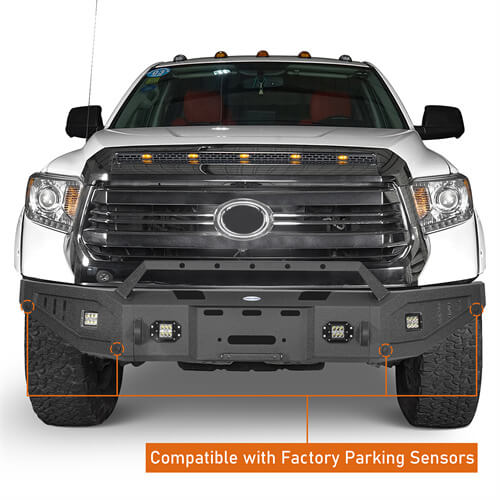 Load image into Gallery viewer, Offroad Full Width Front Bumper 4x4 Truck Parts For 2014-2021 Toyota Tundra - Hooke Road b5009 12
