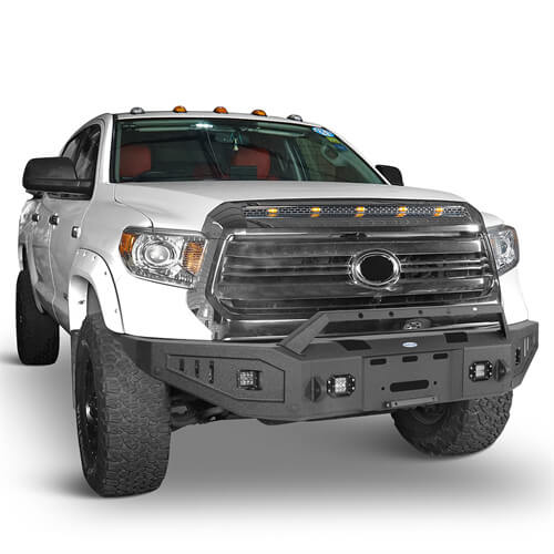 Load image into Gallery viewer, Offroad Full Width Front Bumper 4x4 Truck Parts For 2014-2021 Toyota Tundra - Hooke Road b5009 5
