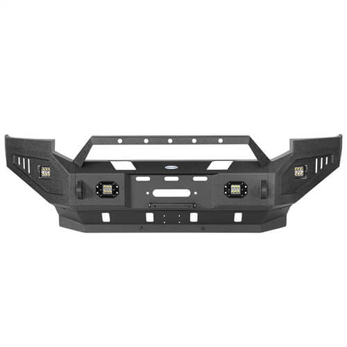 Load image into Gallery viewer, Offroad Full Width Front Bumper 4x4 Truck Parts For 2005-2007 Ford F-250 - Hooke Road b8505 17
