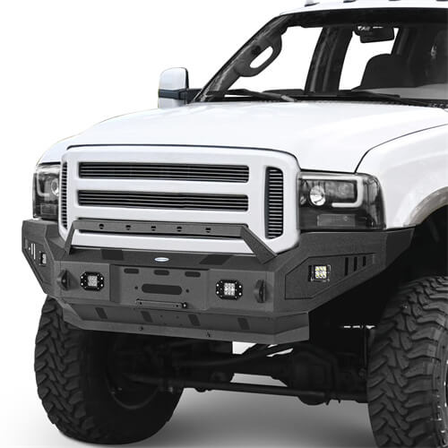 Load image into Gallery viewer, Offroad Full Width Front Bumper 4x4 Truck Parts For 2005-2007 Ford F-250 - Hooke Road b8505 3
