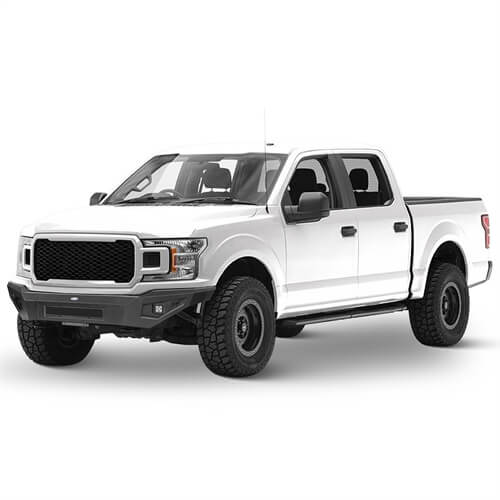 Load image into Gallery viewer, 2018-2020 Ford F-150 Full-Width Front Bumper Aftermarket Bumper 4x4 Truck Parts - Hooke Road b8257 5
