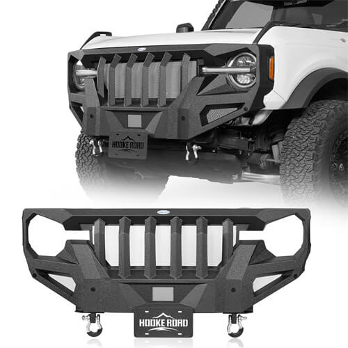 Load image into Gallery viewer, Offroad Mad Max Front Grill Bumper 4x4 Parts For 2021-2023 Ford Bronco - Hooke Road b8921s 3
