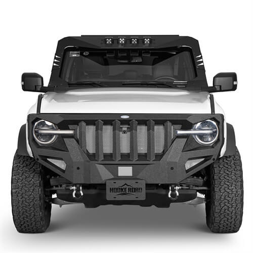 Load image into Gallery viewer, Offroad Mad Max Front Grill Bumper 4x4 Parts For 2021-2023 Ford Bronco - Hooke Road b8921s 9
