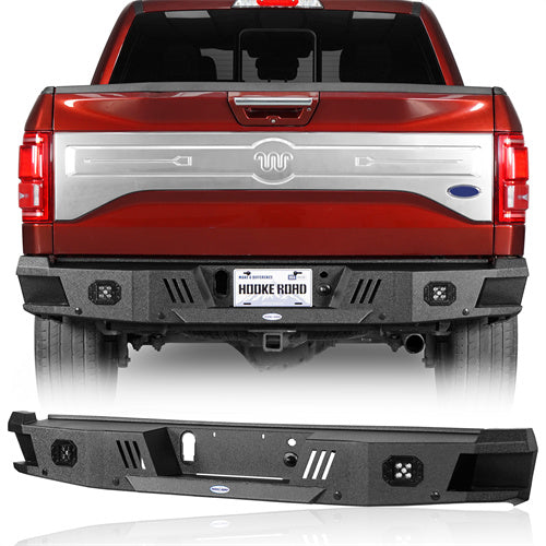 2015-2017 Ford F-150 Rear Bumper Aftermarket Bumper 4×4 Truck Parts - Hooke Road b8283 2