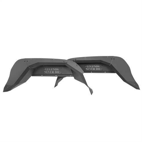Offroad Rear Inner Fender Liners 4x4 Wheel Parts For 20-23 Jeep Gladiator JT - Hooke Road b7014s 18