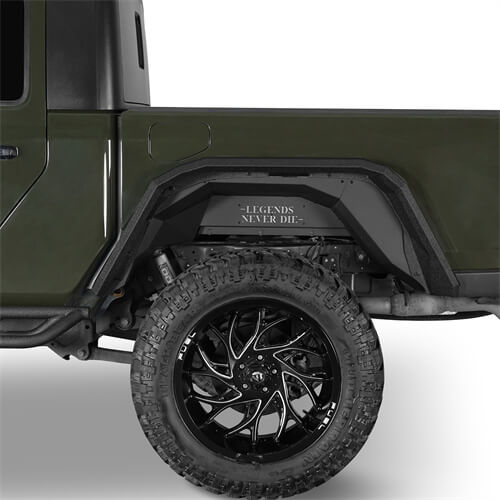 Load image into Gallery viewer, Offroad Rear Inner Fender Liners 4x4 Wheel Parts For 20-23 Jeep Gladiator JT - Hooke Road b7014s 4
