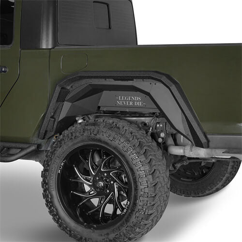 Load image into Gallery viewer, Offroad Rear Inner Fender Liners 4x4 Wheel Parts For 20-23 Jeep Gladiator JT - Hooke Road b7014s 5
