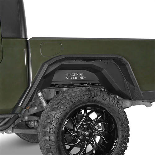 Load image into Gallery viewer, Offroad Rear Inner Fender Liners 4x4 Wheel Parts For 20-23 Jeep Gladiator JT - Hooke Road b7014s 6
