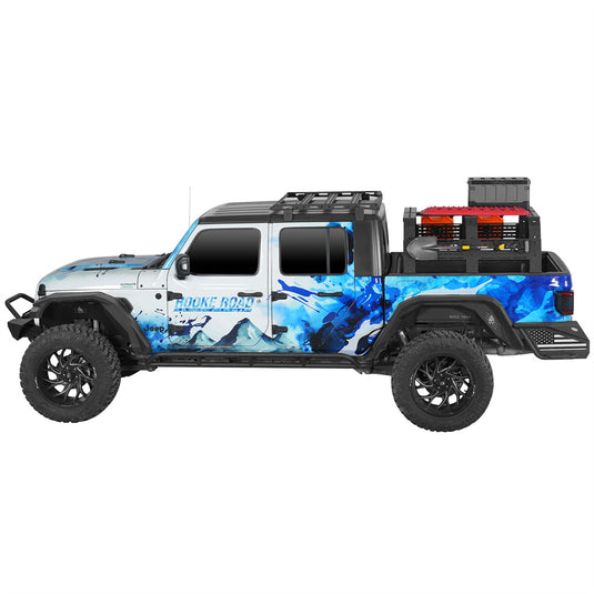 18.8" Bed Rack for Jeep Gladiator JT & Toyota Tacoma  5' & Ford Ranger b99319934 2