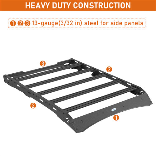 Hooke Road Overland Roof Rack for 2013-2017 Subaru XV Crosstrek b4706s    
 8