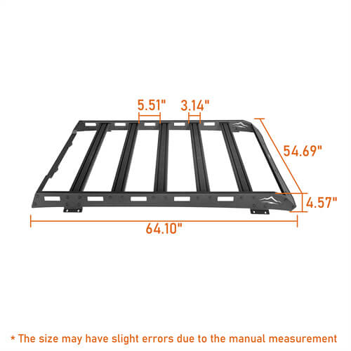 Load image into Gallery viewer, Ford F-150 &amp; 2009-2018 Ram1500 Roof Rack Luggage Rack 4x4 Truck Parts - Hooke Road b9909s 20
