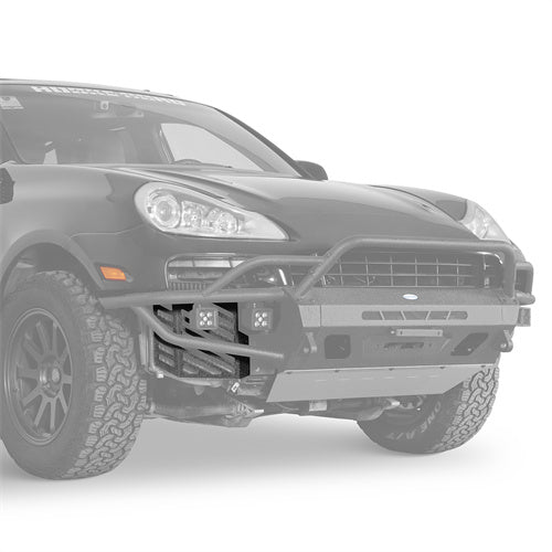 Load image into Gallery viewer, Radiator Guard Protection Plate Kit for 2008-2010 Porsche Cayenne 957 Hooke Road b7205s 3
