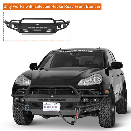 Load image into Gallery viewer, Radiator Guard Protection Plate Kit for 2008-2010 Porsche Cayenne 957 Hooke Road b7205s 6
