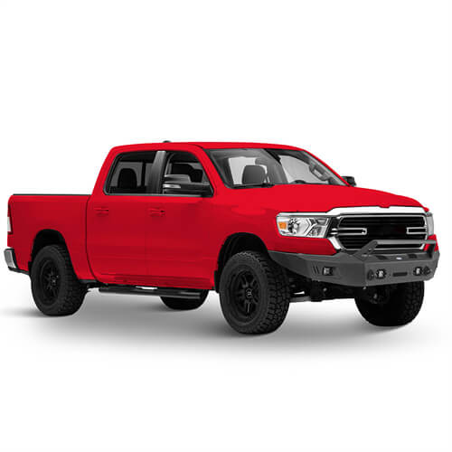 2019-2023 Ram 1500 Aftermarket Full-Width Front Bumper 4x4 Truck Parts - Hooke Road b6032 6