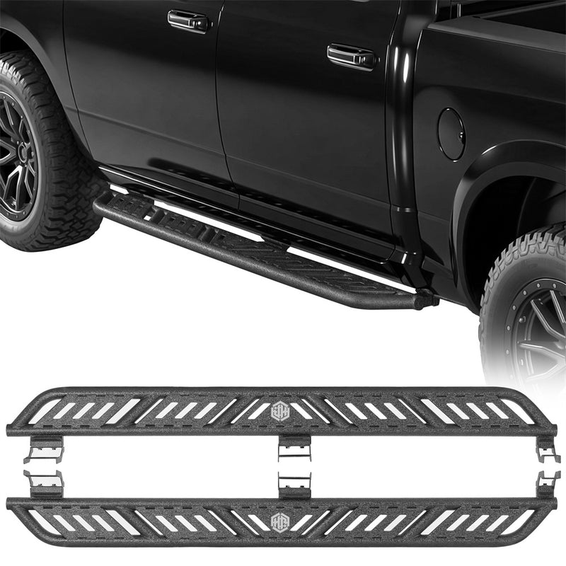 Load image into Gallery viewer, Hooke Road Ram 1500 &amp; Ram 2500/3500 Crew Cab Side Steps b6213s 1
