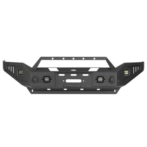 Load image into Gallery viewer, Hooke Road Aftermarket Full Width Front Bumper 4x4 Truck Parts For 2019-2023 Ram 2500 b6305 19
