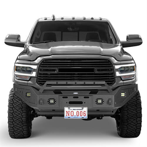 Load image into Gallery viewer, Hooke Road Aftermarket Full Width Front Bumper 4x4 Truck Parts For 2019-2023 Ram 2500 b6305 3

