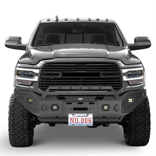 Hooke Road Aftermarket Full Width Front Bumper 4x4 Truck Parts For 2019-2023 Ram 2500 b6305 3