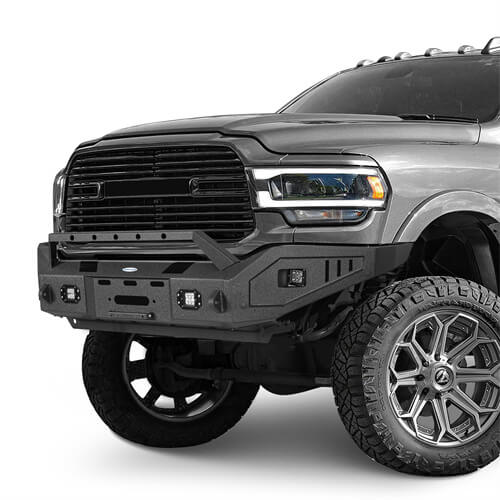 Load image into Gallery viewer, Hooke Road Aftermarket Full Width Front Bumper 4x4 Truck Parts For 2019-2023 Ram 2500 b6305 6
