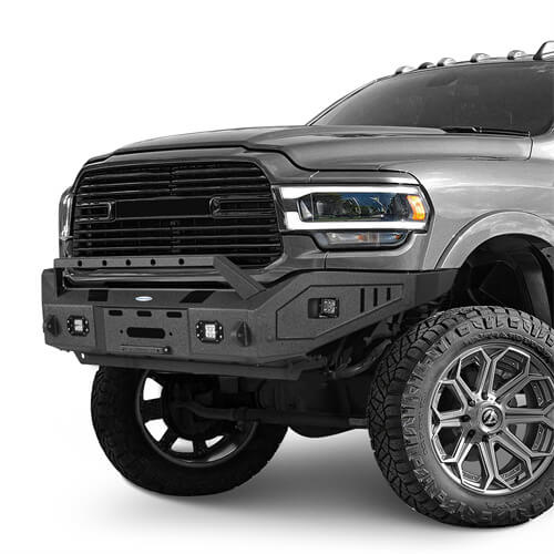 Hooke Road Aftermarket Full Width Front Bumper 4x4 Truck Parts For 2019-2023 Ram 2500 b6305 6